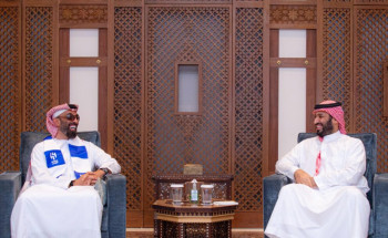 سمو ولي العهد يستقبل سمو نائب حاكم إمارة أبوظبي مستشار الأمن الوطني بدولة الإمارات العربية المتحدة