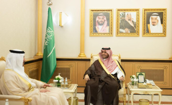 الأمير تركي بن محمد بن فهد يستقبل سفير دولة الإمارات لدى المملكة