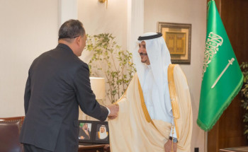 محافظ حفرالباطن يستقبل سفير مملكة تايلند لدى المملكة