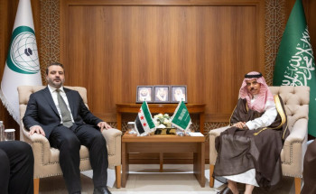 وزير الخارجية يلتقي وزير خارجية سوريا