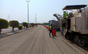 بلدية النعيرية تبدأ بأعمال إعادة تأهيل عدد من الطرق والشوارع الرئيسية بمساحة 64 ألف متر مربع