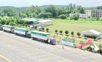 مركز الملك سلمان يسيّر قافلة المساعدات الإغاثية العاجلة لمتضرري الفيضانات في إقليم خيبر بختونخواه الباكستاني