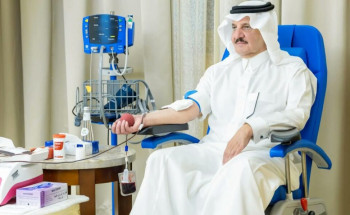 أمير المنطقة الشرقية يشارك في الحملة الوطنية للتبرع بالدم التي أطلقها سمو ولي العهد