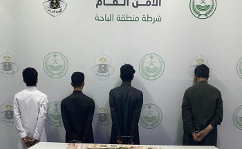 شرطة الباحة تقبض على 4 أشخاص سرقوا أجهزة كهربائية في العقيق