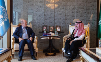 سمو وزير الخارجية يلتقي السيناتور الأمريكي بيتر ويلش والسيناتور كريس كونز