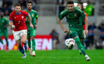 ‏‎في اخر مواجهاته الودية.. المنتخب السعودي يتعادل مع منتخب التشيك (1-1)