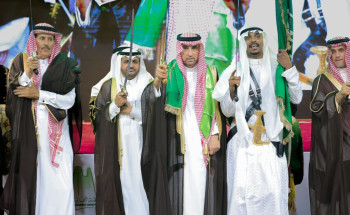 محافظة البكيرية تحتفل باليوم الوطني الـ95