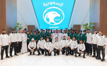وزير الرياضة يستقبل لاعبي المنتخب السعودي تحت (19) عامًا وتحت (17) عامًا بمناسبة تحقيقهم لقبَي كأس الخليج العربي لكرة القدم