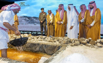 أمير منطقة الجوف يدشّن مهرجان “قريات الملح” السنوي في نسخته الأولى