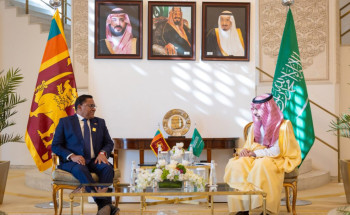 وزير الخارجية يستقبل وزير خارجية سريلانكا