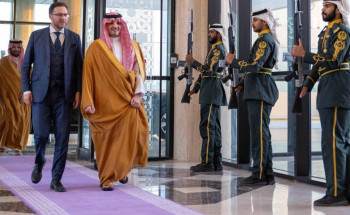 الأمير عبدالعزيز بن سعود يستقبل وزير الداخلية البلغاري