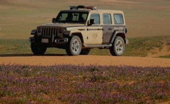 القوات الخاصة للأمن البيئي تضبط مخالفًا لنظام البيئة لارتكابه مخالفة التخييم في محمية الملك عبدالعزيز الملكية