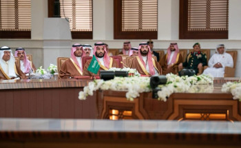 ‏جانب من ترؤس سمو ولي العهد لوفد المملكة في الدورة الـ 46 للمجلس الأعلى لمجلس التعاون لدول الخليج العربية بالبحرين