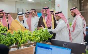 الأمير فيصل بن سلمان يستقبل سمو رئيس مجلس إدارة مركز الملك فيصل للبحوث والدراسات الإسلامية