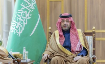 أمير الحدود الشمالية يستقبل محافظ رفحاء