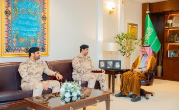 محافظ حفر الباطن يستقبل قائد قوات الطوارئ الخاصة بالمحافظة