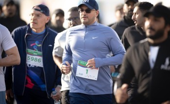 محافظ الأحساء يتقدّم المتسابقين في ماراثون “الحسا تركض 2026” ويتوّج الفائزين