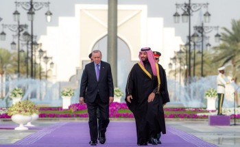 سمو ولي العهد يستقبل رئيس جمهورية تركيا ويعقدان جلسة مباحثات رسمية