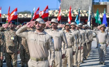 وزارة الداخلية تشارك في مسابقة روح الفريق العسكرية الدولية بجمهورية باكستان الإسلامية