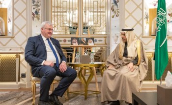 وزير الخارجية يلتقي وزير خارجية أوكرانيا