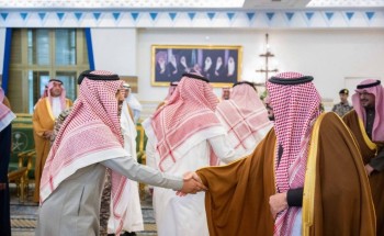 أمير منطقة القصيم يستقبل المهنئين من وكلاء الإمارة ومنسوبيها بمناسبة شهر رمضان