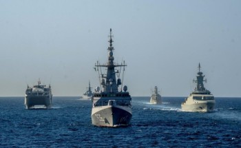 القوات البحرية تختتم مشاركتها بتمرين “رياح السلام” في سلطنة عُمان