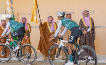 أمير منطقة القصيم يدشّن بطولة آسيا للدراجات على الطريق بمشاركة (700) درّاج من دول القارة
