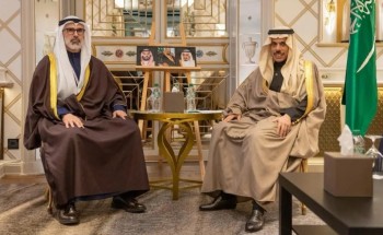وزير الخارجية يلتقي وزير خارجية دولة الكويت