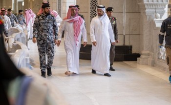نائب أمير منطقة مكة المكرمة يقف ميدانيًا على جاهزية المسجد الحرام لاستقبال ضيوف الرحمن في رمضان