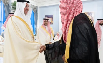 سمو محافظ الأحساء يستقبل المهنئين بعيد الفطر