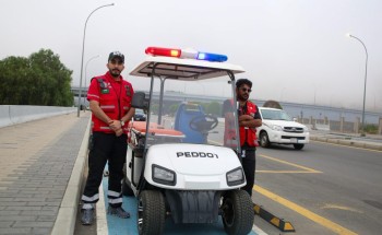 الهلال الأحمر بمنطقة مكة المكرمة يرفع جاهزيته الميدانية للتعامل مع الحالة المطرية ويعزز الانتشار في مواقع الإسناد