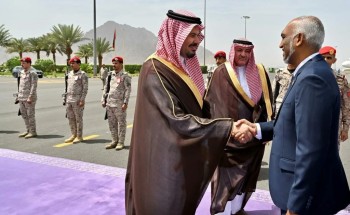 رئيس جمهورية المالديف يصل إلى المدينة المنورة