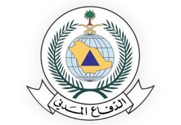 الدفاع المدني: هطول أمطار رعدية على مناطق المملكة من الغد حتى الخميس المقبل