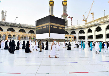 رئاسة شئون الحرمين تهيئ 500 من كوادرها لاستقبال وفود الحجاج بالمسجد الحرام