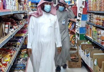 2617 جولة تفتيشية على المنشآت التجارية نفذتها بلدية محافظة أملج خلال شهر يونيو الماضي