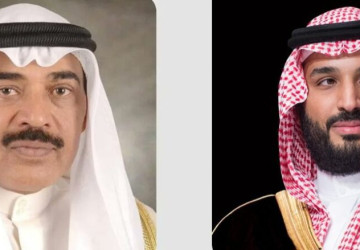 سمو ولي عهد دولة الكويت يبعث رسالة شكر لسمو ولي العهد