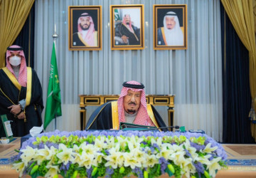 خادم الحرمين الشريفين يرأس جلسة مجلس الوزراء في الرياض