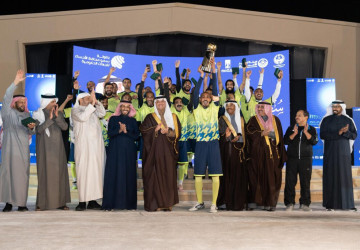 سمو محافظ الأحساء يتوّج فريق تعليم الأحساء ببطولة سموّه للجهات الحكومية لكرة القدم