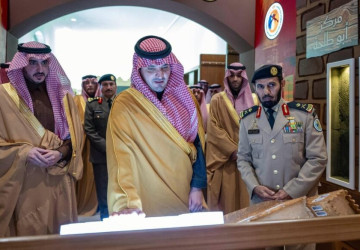الأمير عبدالعزيز بن سعود يدشّن عددًا من المشروعات ومركزًا تاريخيًّا لحرس الحدود بمنطقة الجوف