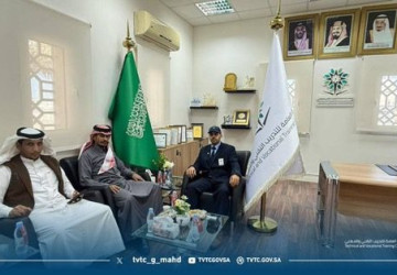 ورشة عن  مزايا برامج الكلية التقنية والمعهد الصناعي الثانوي بالمهد