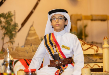 الأطفال يتألقون بالأزياء التراثية الشعبية بمهرجان جازان 2026