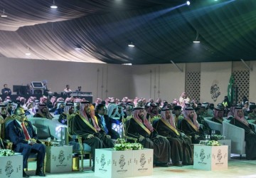 أمير الحدود الشمالية يرعى الحفل الختامي لمهرجان الصقور بمحافظة طريف