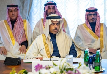 وزراء خارجية المملكة والأردن ومصر والبحرين وقطر يعقدون جلسة مباحثات موسعة مع نائبة رئيس الوزراء وزيرة خارجية سلوفينيا