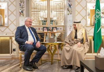 وزير الخارجية يلتقي وزير خارجية أوكرانيا