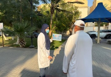 بالصور.. مجمع الملك عبدالله الطبي ينفذ مبادرات توعوية لتعزيز الصحة في جدة