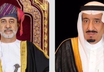 سلطان عُمان يهنئ خادم الحرمين الشريفين بمناسبة يوم التأسيس