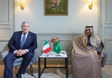 وزير الخارجية يلتقي وزير خارجية إيطاليا