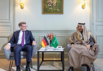 وزير الخارجية يلتقي وزير خارجية ألمانيا