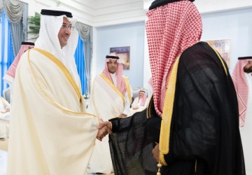 سمو محافظ الأحساء يستقبل المهنئين بعيد الفطر