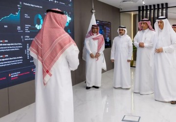 الفضلي يتفقد نظام الإنذار المبكر المطور بالهيئة العامة للأمن الغذائي